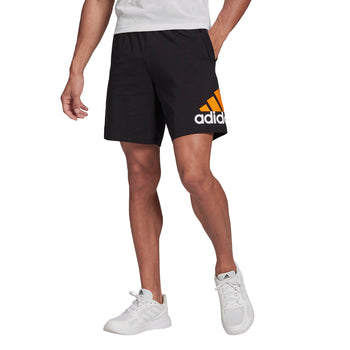 Short neri da uomo adidas Essentials Logo, Abbigliamento Sport, SKU a723500028, Immagine 0